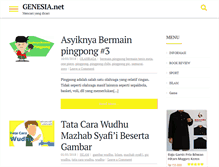 Tablet Screenshot of genesia.net