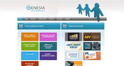 Desktop Screenshot of genesia.info