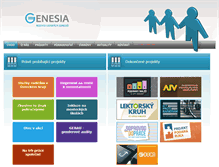 Tablet Screenshot of genesia.info
